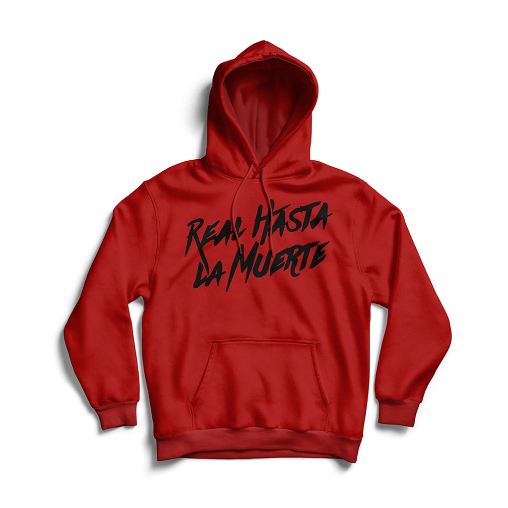 Real Hasta La Muerte Tee - Red / Black